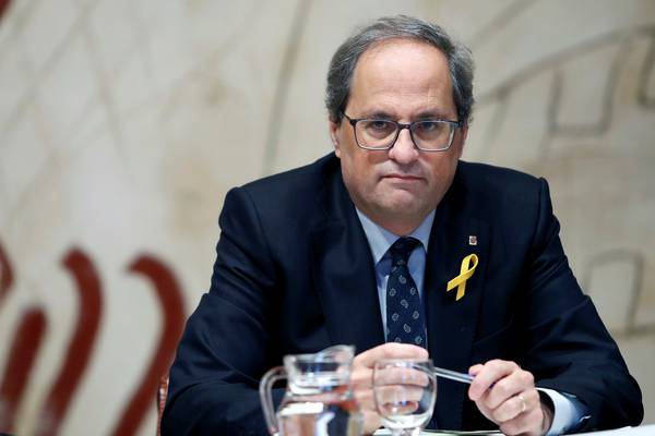 Catalan leader under fire for invoking Slovenia’s ‘road to freedom’