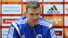 Edin Dzeko believes playing in Zenica is a lift for home side