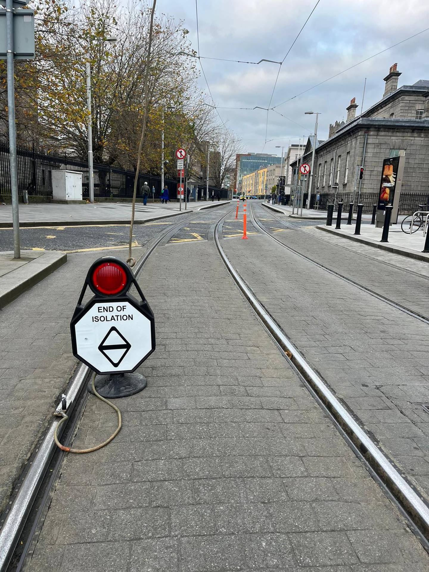 Shops damaged in rioting and looting in Dublin city centre on Thursday pictured on Friday morning. Photograph: Conor Pope