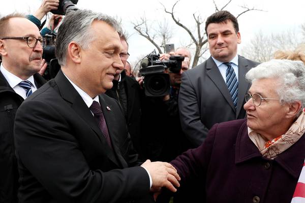 Orban claims Hungary's future is at stake in elections