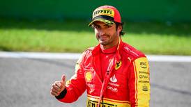Ferrari’s Carlos Sainz delights Italian crowd by taking pole position in Monza