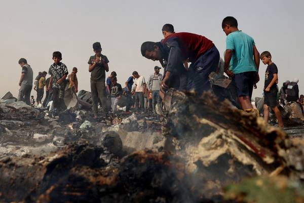 Israel’s bombing of Rafah camp is ‘barbaric’, Micheál Martin says