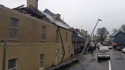 Storm Fergus: Clean-up under way after tornado in Leitrim village uproots trees and overturns boats