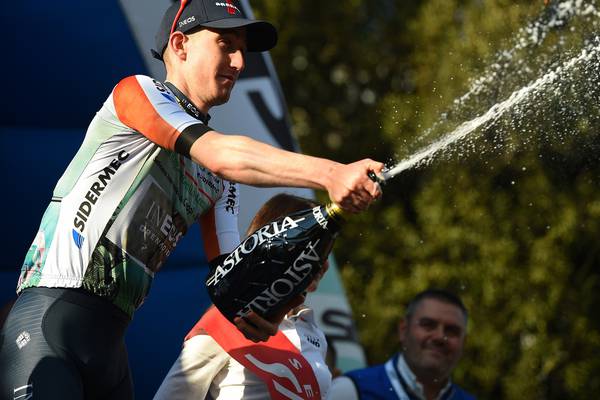Eddie Dunbar poised for overall victory in prestigious Italian race