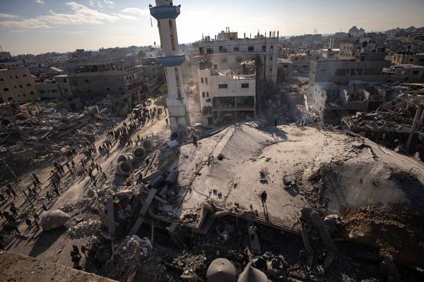Israeli attacks on Rafah intensify as Hamas leader attends Cairo talks