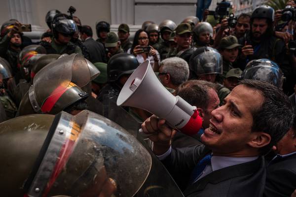 Guaidó and supporters retake control of Venezuelan congress