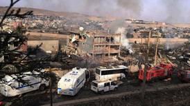 Bomb kills 11 after Turkey thwarts Kurds in Syria