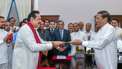 Political turmoil threatened in Sri Lanka as prime minister sacked