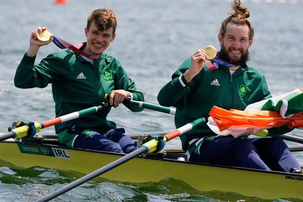 Gold for Ireland! Fintan McCarthy and Paul O’Donovan row to famous win at Tokyo 2020