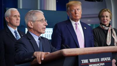 Pence and Fauci self-quarantine after two White House staffers contract Covid-19