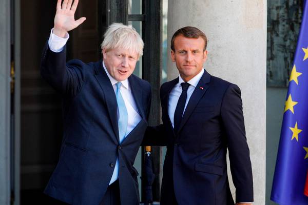 Macron insists any Brexit deal must guarantee stability in North