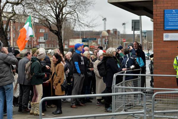 Eleven people arrested by gardaí at Four Courts protest