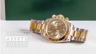 Criminal Assets Bureau sells Rolex  on eBay for €8,200