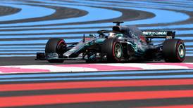 Lewis Hamilton cashes in after Vettel’s opening-lap crash in France