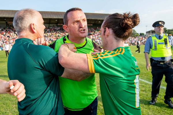 Andy McEntee fumes after Meath’s controversial Tyrone defeat