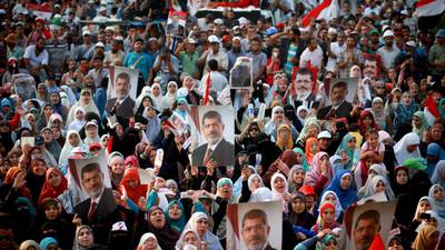 ‘We will support Morsi to the last drop of our blood’