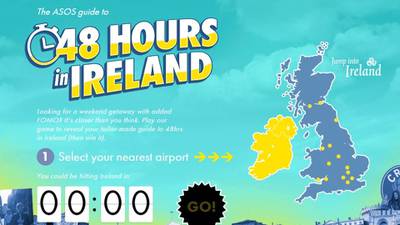 Tourism Ireland targets users of fashion website Asos for city breaks