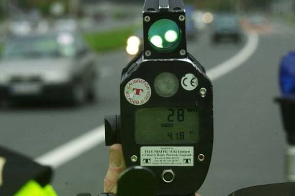 Garda crackdown on speeding