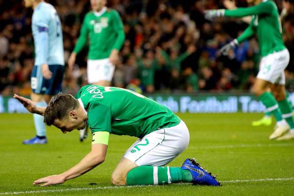 Séamus Coleman calls on Ireland players to ‘take responsibility’