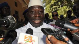 Gambian president criticised for rejecting election results