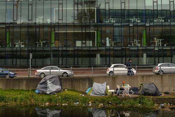 Rough sleepers in Dublin down, but destitute single people rising