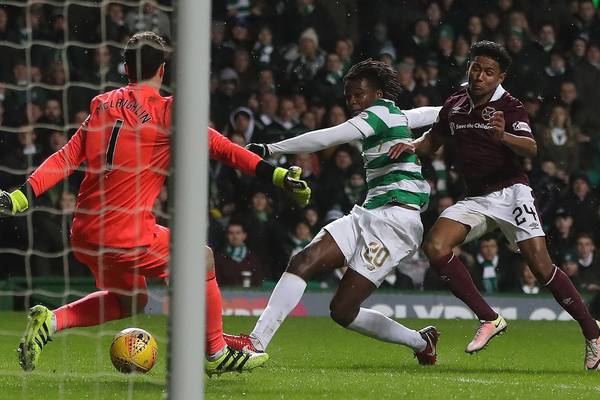 Celtic take their revenge on Hearts with first-half pounding