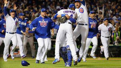 Chicago cubs in World Series for first time since 1945