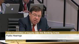 Brian Cowen told NTMA  to deposit money with Irish banks