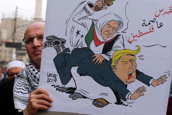 Donald Trump threatens to cut off aid payments to Palestinians