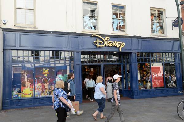 Force not with Dublin Disney store as sales drop 7%