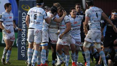 Dan Carter and Racing frontrow excel as  Glasgow rolled over