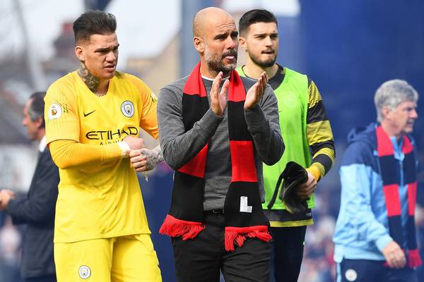 Man City’s quadruple bid boosted by pressure to win every game – Guardiola