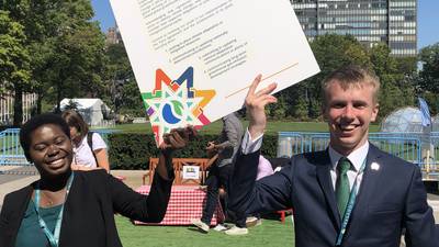 Young Irish voices make feelings clear at UN climate summit