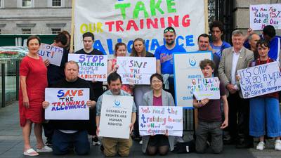 Students ‘angry’ and ‘shocked’ at cut of disabilities training allowance