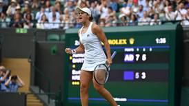 Ashleigh Barty into her first Wimbledon quarter-final