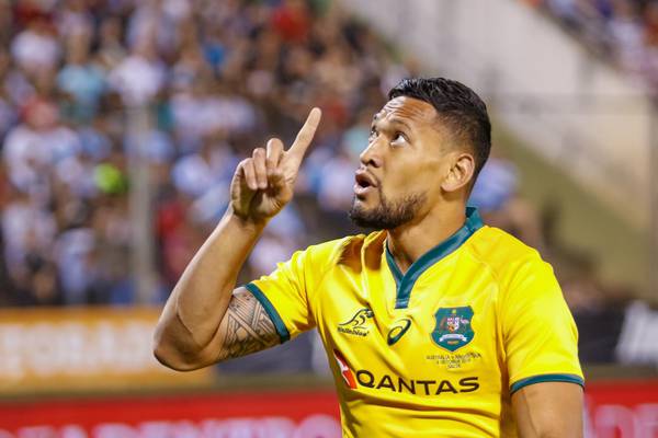 Gerry Thornley: Israel Folau left Rugby Australia with very little option