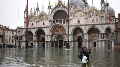 Venice mayor declares disaster as city hit by ‘apocalyptic’ floods