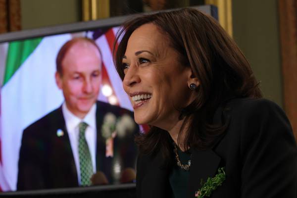 Harris engagement on Ireland a pleasant surprise at St Patrick’s Day meetings