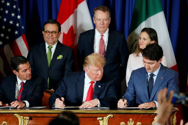 G20 summit: US, Mexico and Canada sign new trade deal