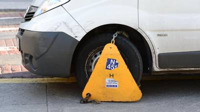 Dublin motorist’s car clamped 63 times over four years