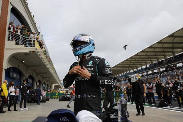 Lewis Hamilton qualifies quickest but Bottas takes pole in Istanbul