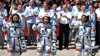 China launches manned space mission