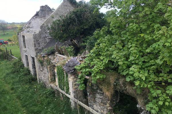 The cheapest house in Ireland. It just needs a roof
