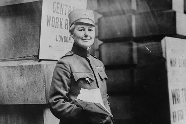 Flora Sandes, the only British female soldier to fight for the allies in WW1
