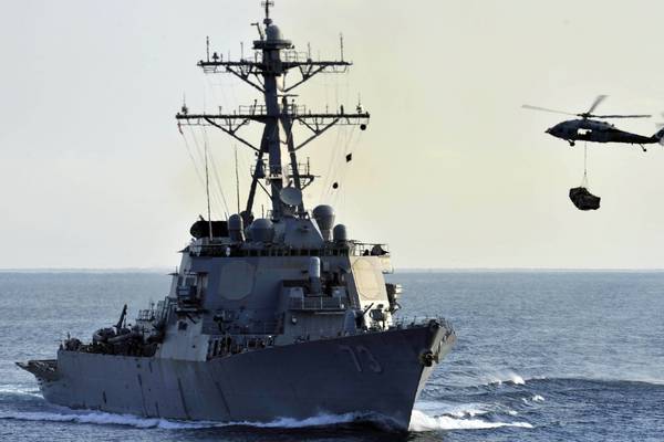 China warns US after warships sail through Taiwan Strait