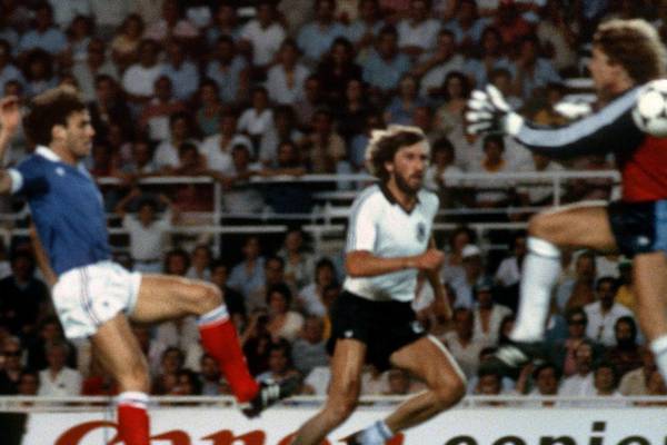 Worst Sporting Moment: West Germany the bra-pingers, France their victims