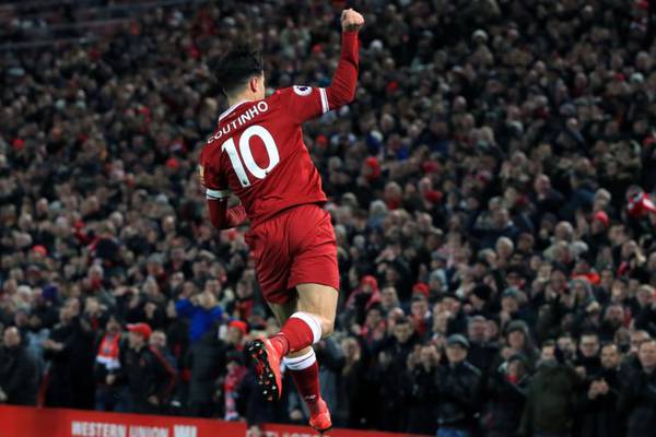 Philippe Coutinho conducts crushing Liverpool win over Swansea