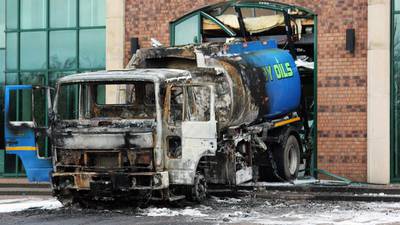 Stolen truck driven into gates of former Quinn Group offices