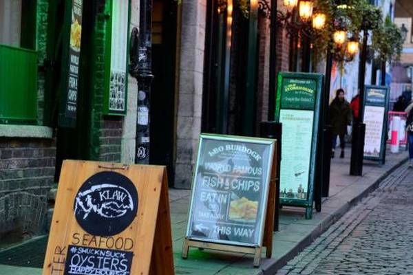 Ten footpath sandwich boards seized and 31 warning notices issued to Dublin businesses