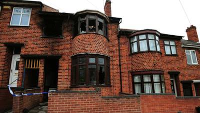 Man aged 22 arrested over family’s fire deaths in Leicester